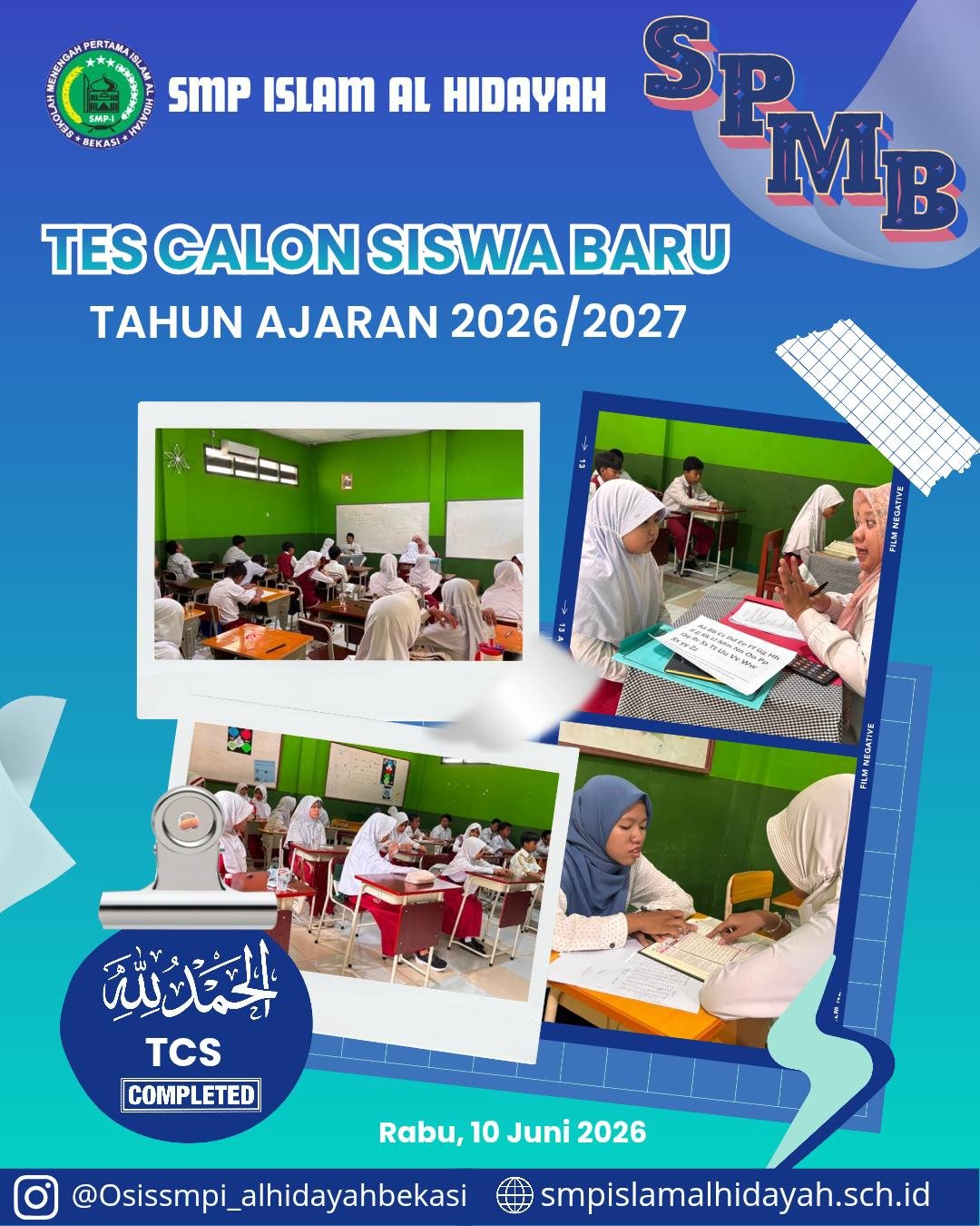 Tes Calon Siswa Baru